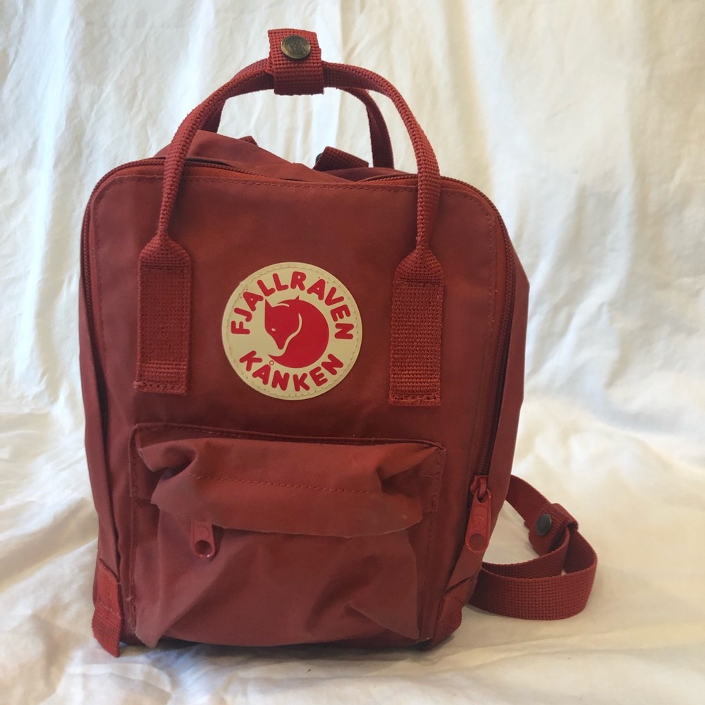 Fjallraven Mini Backpack - Red